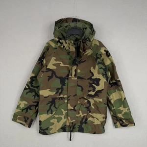 US Military ECWCS Parka Herren Small Regular Woodland Camo Cold Weather Jacke - Bild 1 von 12
