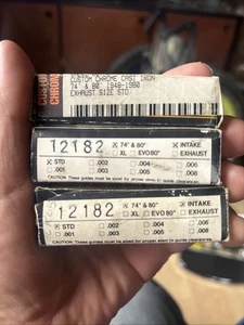 Harley Davidson Valve Guides 74” 80” Shovelhead Etc Intake Exhaust STD Unused - Picture 1 of 7