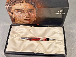 Bolígrafo Parker Edición Especial Doble Pliegue Mosaico Rojo y Perla - Piezas/Reparación - Imagen 1 de 19