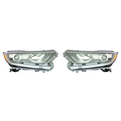 For Honda CR-V Headlight 2017 2018 2019 Pair Passenger & Driver Side LX/EX/EX-L Foto 1 de 4
