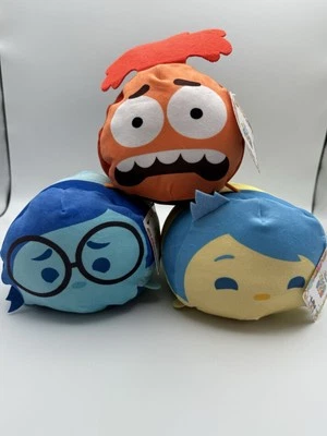 Disney Inside Out Tsum Tsum Plush Set: Joy, Sadness, and Anxiety  - Image 1 of 4