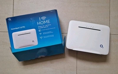 o2 HomeSpot 2 LTE Router WLAN 4G Modem 300 MBit/s Simlockfrei Internet SIM-Karte - Bild 1 von 4