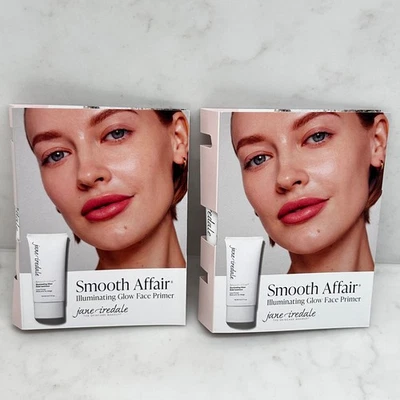 2x Jane Iredale Smooth Affair Illuminating Glow Primer - Total 0,48 fl oz Foto 1 de 4