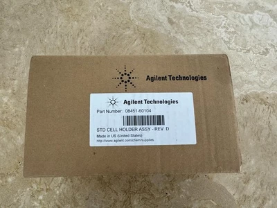 08451-60104 bases de suportes de células Agilent para UV-Vis e UV-Vis-NIR #17409 - Imagem 1 de 4