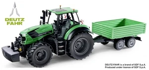 Carson 500907705 - 1:16 Deutz-Traktor 8280 TTV mit Hänger 100% RTR - Neu - Bild 1 von 1