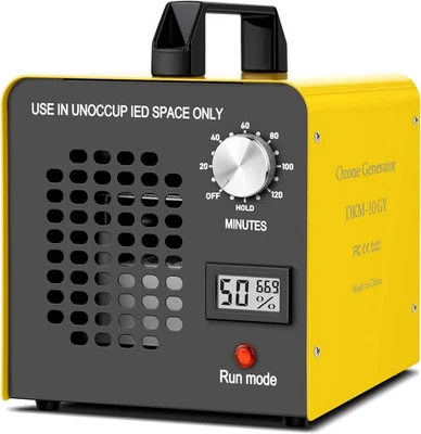 DKM-10GY gerador de ozônio comercial 10g/h purificador de ar removedor de odor desodorizante  - Imagem 1 de 4