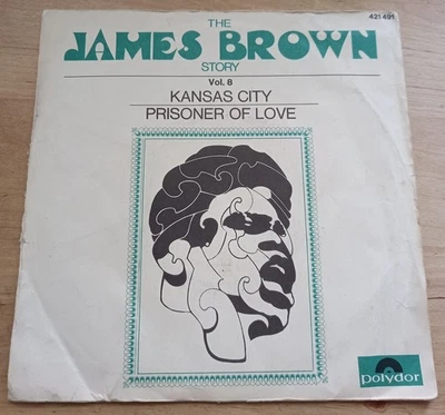 JAMES BROWN Kansas City 45t 7" ORIGINAL FRANCE 1969 "Story Vol.8" POLYDOR 421491 - Photo 1/3
