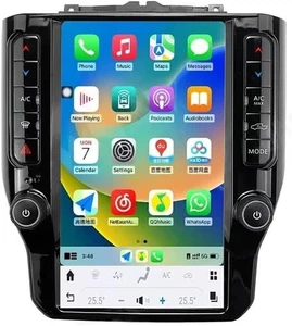 13" 128G Car Radio Stereo Carplay GPS Head Unit Upgrade For Dodge RAM 2019-2023 - Picture 1 of 20