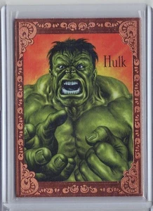 2016 Marvel Masterpieces Canvas High Series Hulk Gallery Variant 52/99 - Picture 1 of 2