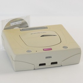 Sega Saturn Console -System Only- WHITE HST-3220 Tested NTSC-J B6A057847
