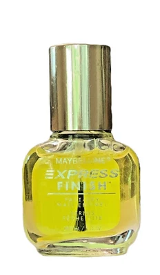 Maybelline Express Finish Fast Dry Nail Enamel Polish LEMON WATER, 'RARE' - Image 1 of 2