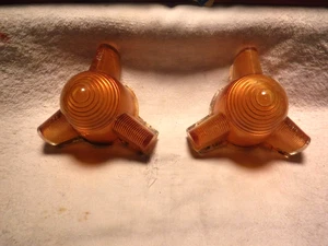 1952  Ford  Passenger Car  Amber Park  Light  Lenses    Good  Used - Bild 1 von 5