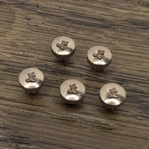 Lanco - Lot of 5 Rose Gold Tone NOS Watch Crowns Parts 4.8mm (U30) - Picture 1 of 7