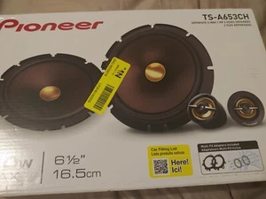 Pioneer A-Series TS-A653CH 6.5" 2-way, 370W Max Power Component Speakers *READ* - Picture 1 of 12