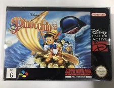 Disneys Pinocchio SNES Super Nintendo Boxed Complete RARE