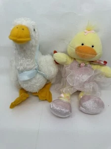 Ty Beanie Baby -Georgette and Allegro ( Ducks) - Picture 1 of 7