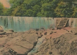 c1920-1930s Michaels Falls Stroudsburg Pennsylvania Treppe Postkarte C287 - Bild 1 von 3