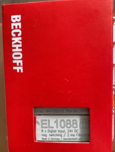 BECKHOFF EL1088 EtherCAT Terminal 8-channel Digital Input 24V DC 3 ms New - Picture 1 of 2