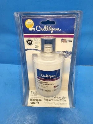 CULLIGAN CW-M1 REFRIGERATOR FILTER - NEW- REPLACES Whirlpool Filter 7 *Brand New - Image 1 of 4