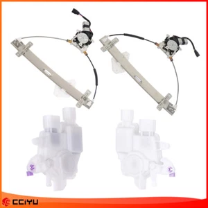 2 FL & FR Door Lock Actuators w/ Power Window Regulators For 2004-2008 Acura TL - Picture 1 of 24