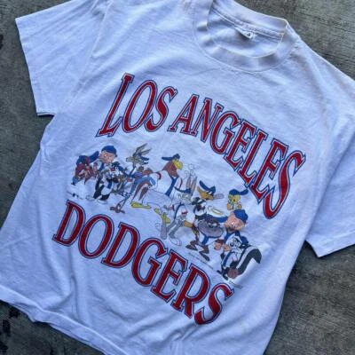 Remake 1993 Los Angeles Dodgers x Looney Tunes camiseta manga corta HN0195 Foto 1 de 2