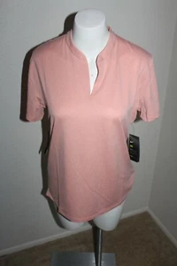 Nike Dri-Fit Women’s Short Sleeve Golf Shirt Size Medium AJ5223-606 - Picture 1 of 2