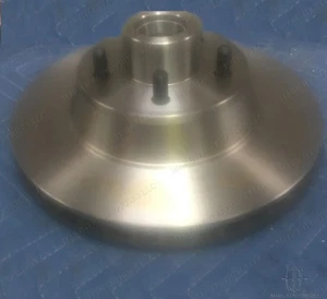Rotor de freno de disco delantero Lincoln Continental Mark III 1969 con buje nuevo - Imagen 1 de 1