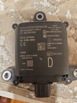 LEXUS RX  Blind Spot Sensor Monitor 88162-48010 - Imagen 1 de 2