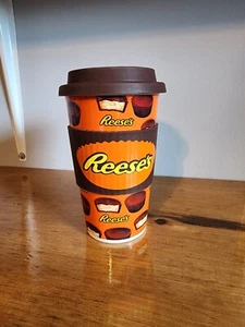 Reese's Travel Galerie Coffee Cup/Thermos With Lid - Picture 1 of 5