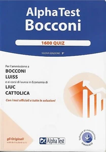 Alpha Test Bocconi / Economia (3 volumi) - Edizione 2021/2022 - Foto 1 di 3