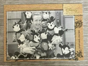 2003 Upper Deck Walt Disney Treasures Card WD3 Mickey and Walt - Picture 1 of 2