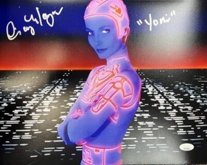 Cindy Morgan signiert "Tron" 11x14 mit JSA COA 1 - Bild 1 von 1