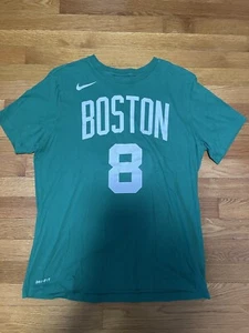 Green Nike Boston Celtics Kemba Walker T Shirt Men’s Size Medium - Picture 1 of 6