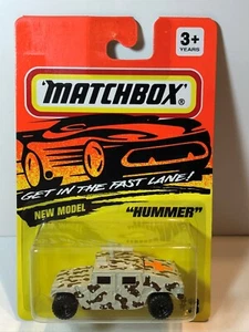 MATCHBOX MB3 HUMMER / HUMVEE WÜSTENSTURM TARNUNG mit ÖFFNUNGSKOFFERRAUM - Bild 1 von 2
