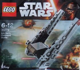 LEGO Star Wars Episode 7 Kylo Ren's Shuttle 30279 43 Piece Original Packaging Polybag