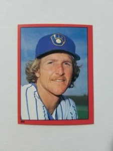 Pegatina de béisbol Robin Yount 1982 Topps #203 Milwaukee Brewers - Imagen 1 de 2