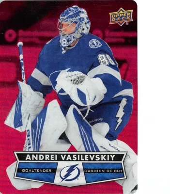 2021-22 Upper Deck Tim Hortons Red Die Cuts #DC33 Andrei Vasilevskiy - Image 1 of 3