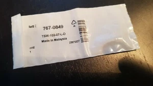 Embase pour CI Samtec, TSW, 6 pôles , 2.54mm, 2 rangées , 7.6A, Droit - Picture 1 of 5