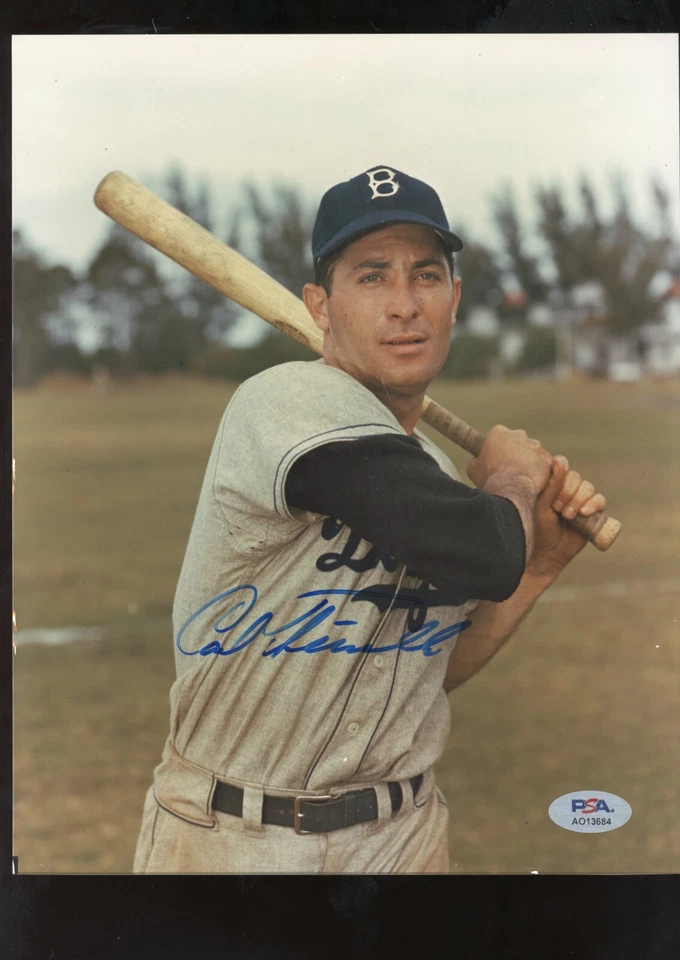 Foto autografiada de Catl Furillo 8x10 PSA auténtica Foto 1 de 1