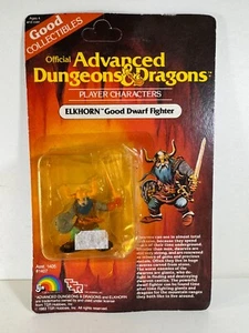 Vintage 1983 Advanced Dungeons & Dragons LJN TSR #1407 ELKHORN MOC non perforato - Foto 1 di 6