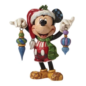NUEVA FIGURA DE LOS PASILLOS DE MICKEY MOUSE DECK THE HALLS DE LAS TRADICIONES DE DISNEY 4046064 EN CAJA - Imagen 1 de 1