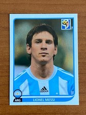 2010 Panini World Cup South Africa #122 Lionel Messi Argentina original