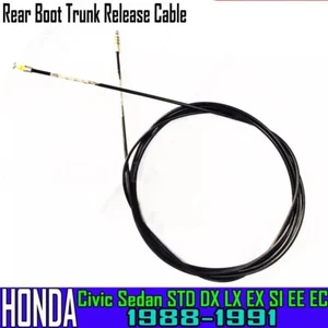 For Honda Civic Sedan STD DX LX EX SI EE 1988-91 Rear Boot Trunk Release Cable - Bild 1 von 3