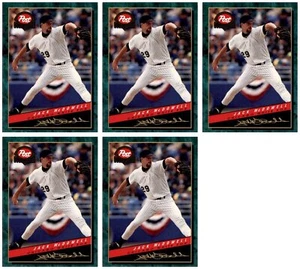 (5) 1994 Post Cereal Baseball #7 Jack McDowell White Sox Baseball Card Lot - Picture 1 of 2