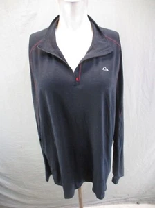 PARADOX Dri Release Size XL Mens Merino Wool Blend 1/2 Zip Athletic Pullover 856 - Picture 1 of 11