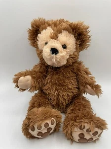 Walt Disney Parks Pre Duffy Hidden Mickey Brown Shaggy Tan Teddy Bear Plush 16" - Picture 1 of 13