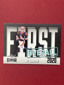 #10 JOE BURROW 2023 Leaf Draft Football FIRST OVERALL BENGALS