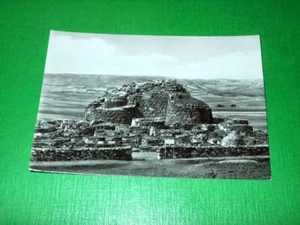 Cartolina Barumini - Nuraghe Su Nuraxi - La Fortezza ed il villaggio 1955 ca. - Foto 1 di 1