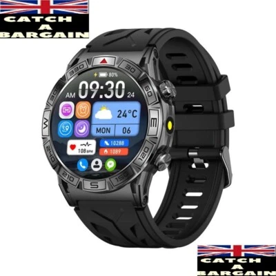 Smartwatch KC80 AMOLED Touch Screen Fitness Tracker BT Calling Waterproof (E370) - Image 1 of 4