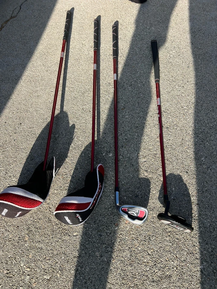 PowerBilt Lil' Slugger JUNIOR 4 Club Set with Stand/5 Way Carry Bag - Image 1 of 4